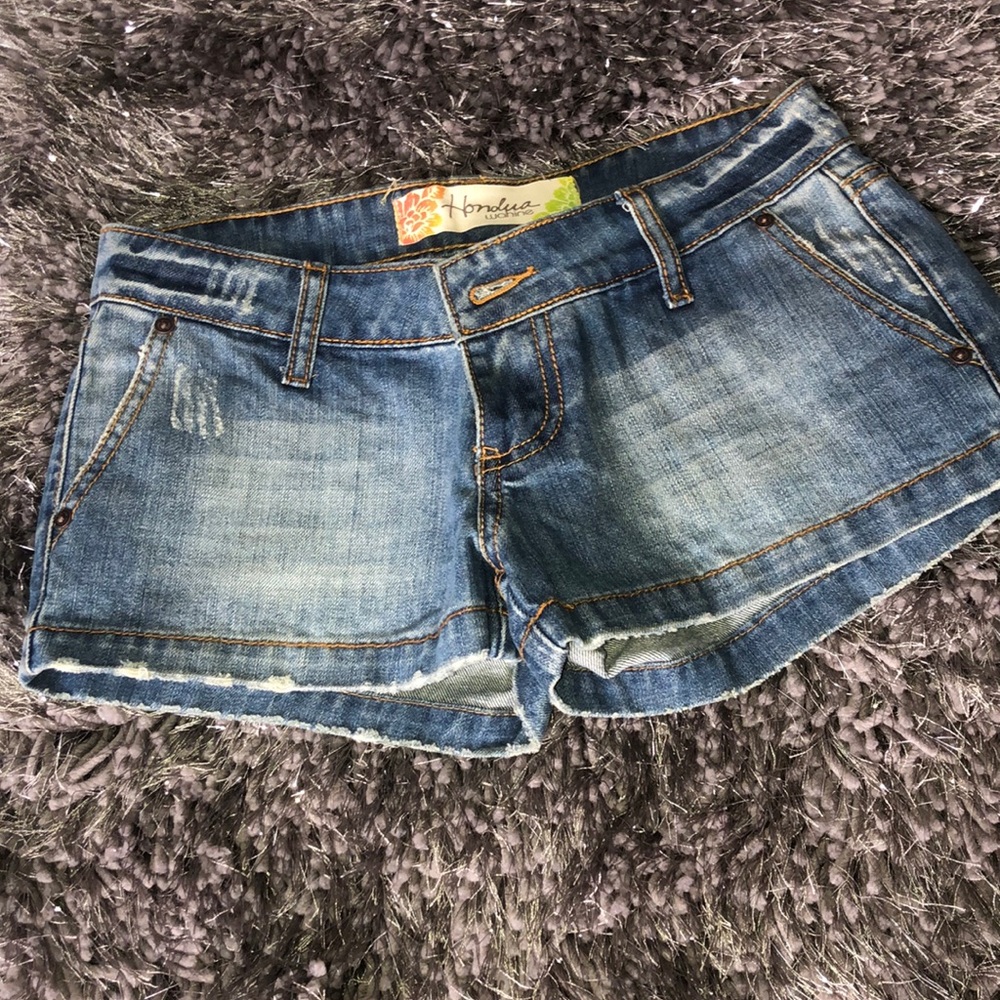 Denim shorts Honolua wahine
